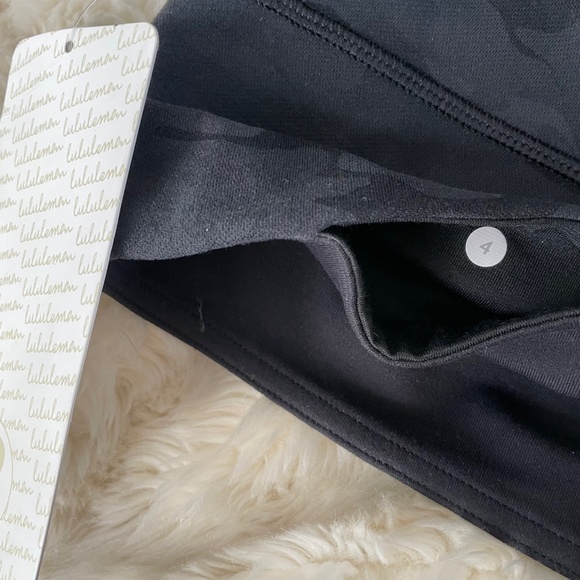 NWT Lululemon Wunder Under Crop Savasana Camo Black / Soot / Black - Picture 5 of 5